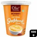 Crave Eatables Bachubhai's Full Cream Kesar Shrikhand 500 g