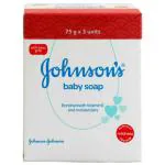 Johnson's Baby Soap 75 g (Pack of 3)