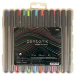Linc Pentonic Assorted Gel Pen 12 pcs - Design/colour may vary