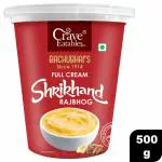 Crave Eatables Bachubhai's Rajbhog Shrikhand 500 g