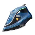 Usha Aqua Glow Steam Iron with 5 Fabric Settings, 2000 Watts Blue