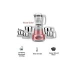Panasonic MX-AV625 600W Mixer Grinder with 6 Super Jars, Rose Gold