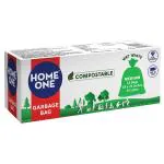 Home One Green Compostable Garbage Bags 19x21 inch (15 pcs)