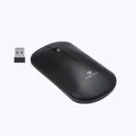 Zebronics Zeb-Dazzle Wireless Mouse with Nano Receiver, Matte Finish (Black)