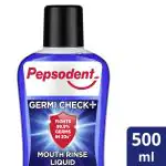 Pepsodent Germi Check+ Mouth Rinse Liquid 500 ml