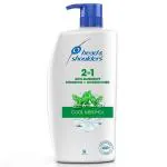 Head & Shoulders 2-In-1 Cool Menthol Anti-Dandruff Shampoo + Conditioner 1 L