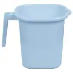 Amson Assorted Plastic Square Mug 1.5 L (Design/colour may vary)