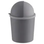 Home One Assorted Plastic Mini Teddy Dustbin 900 ml (Design/colour may vary)