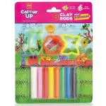 Cello Colour Up Clay Rods 100 g (Pack of 8)