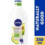 Nivea Naturally Good Natural Avocado Body Lotion for Normal to Dry Skin 350 ml