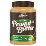 Alpino Natural Smooth Unsweetened Peanut Butter 1 kg