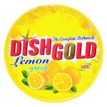 Dishgold Lemon Green Round Dishwash Bar 250 g