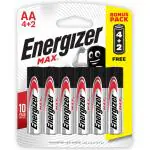 Energizer Max AA Alkaline Batteries (Set of 4)
