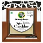 Akshayakalpa Aged Cheddar Cheese 200 g (Pack)
