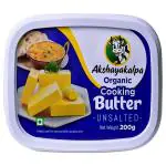 Akshayakalpa Organic Unsalted Cooking Butter 200 g (Tub)