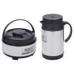 Roxx Metro Stainless Steel Kettle 1000 ml and Casserole 1500 ml (Set of 2)