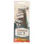 Dorco Clean Shave 2 Plus Razor (Buy 2 Get 1 Free)