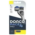 Dorco Pace 4 Pro Razor + 2 Cartridges