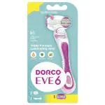 Dorco Eve 6 Razor + 2 Cartridges