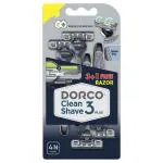 Dorco Clean Shave 3 Plus Razor (Buy 3 Get 1 Free)