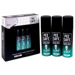 Pee Safe Mint Toilet Seat Sanitizer Spray 50 ml (Pack of 3)