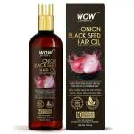 WOW Skin Science Onion Black Seed Hair Oil with Comb Applicator 100 ml