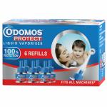 Odomos Protect Liquid Vaporiser Refill 45 ml (Pack of 6)