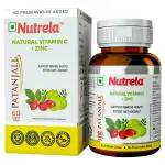 Patanjali Nutrela Natural Vitamin C + Zinc Chewable 60 Tablets
