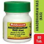 Baidyanath Anandbhairaw Ras (Kas) 80 Tablets