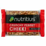 Nutritius All Natural Crunchy Peanut Chikki 100 g