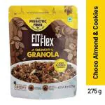 Fit & Flex Choco Almond & Cookies Crunchy Granola 275 g