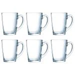 Luminarc New Morning Glass Mug 220 ml (Set of 6)