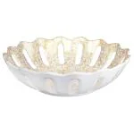 Wood and Kemp Quincy Assorted Round Melamine Multiutility Basket 12x3 inch