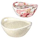 Wood and Kemp Rosa Assorted Melamine Designer Bowl with Lid 300 ml