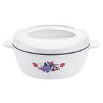 Cello Roti Plus White Plastic Insulated Casserole 1500 ml