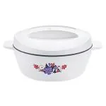 Cello Roti Plus White Plastic Insulated Casserole 2500 ml