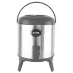 Cello Jaguar Silver Stainless Steel Insulated Water Jug 6 L
