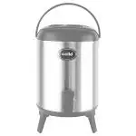 Cello Jaguar Silver Stainless Steel Water Jug 10 L