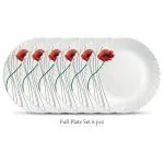 La Opala Classique Soul Passion Opalware Full Plate 11 inch (Set of 6)