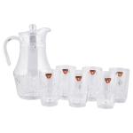Luminarc Arcopal Orient Glass Jug 1.8 L and Tumbler 270 ml (Set of 7)