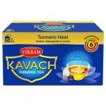Vikram Kavach Turmeric Heal Tea Bags 25 pcs