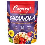 Bagrry's Superfood Granola with Exotic Fruits 400 g