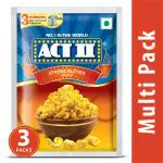 Act II Xtreme Butter Flavour Popcorn 210 g (Pack of 3)