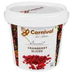 Carnival Gourmet Sliced Cranberries 250 g