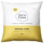 Sid's Farm Natural Curd 450 g (Pouch)
