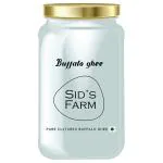 Sid's Farm Pure Cultured Buffalo Ghee 350 g (Jar)