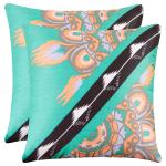 Portico Multicolour Printed Cotton Cushion Cover (2 pcs) 41x41 cm (9063094)