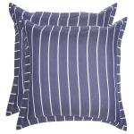 Portico Blue Printed Cotton Sham Cover (2 pcs) 61x61 cm (9071691)