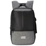De Vagabond Slender Black Semi Nylon/Polyester Backpack 15 L