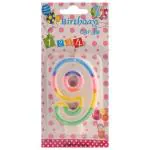 B Vishal Number 9 Candle
